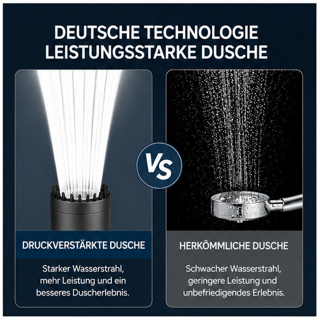 Cleanero - Duschkopf mit Filter